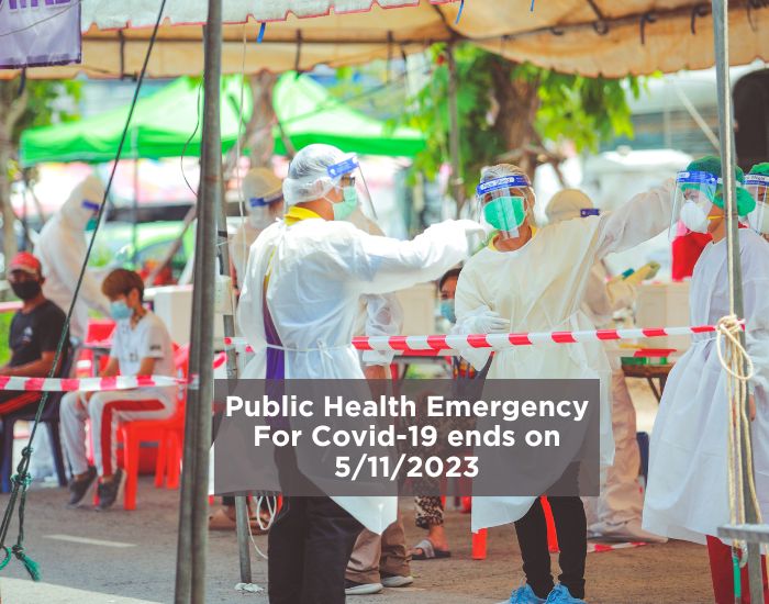 The Public Health Emergency (PHE) for Covid-19 is Ending